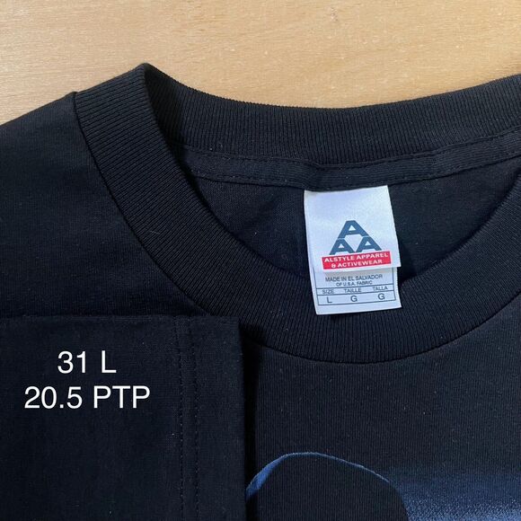 Vintage Elvis Presley Motorcycle Shirt Large Black Y2K Biker Music Glam NWT - Picture 5 of 6